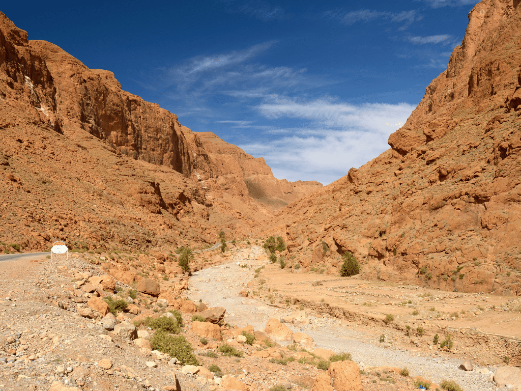 Climbing Todra Gorge Hike in Morocco