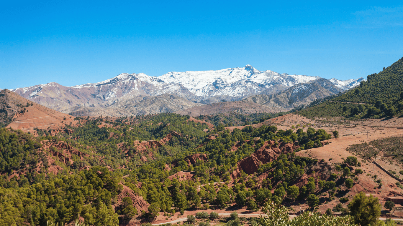 Atlas Mountains In Morocco